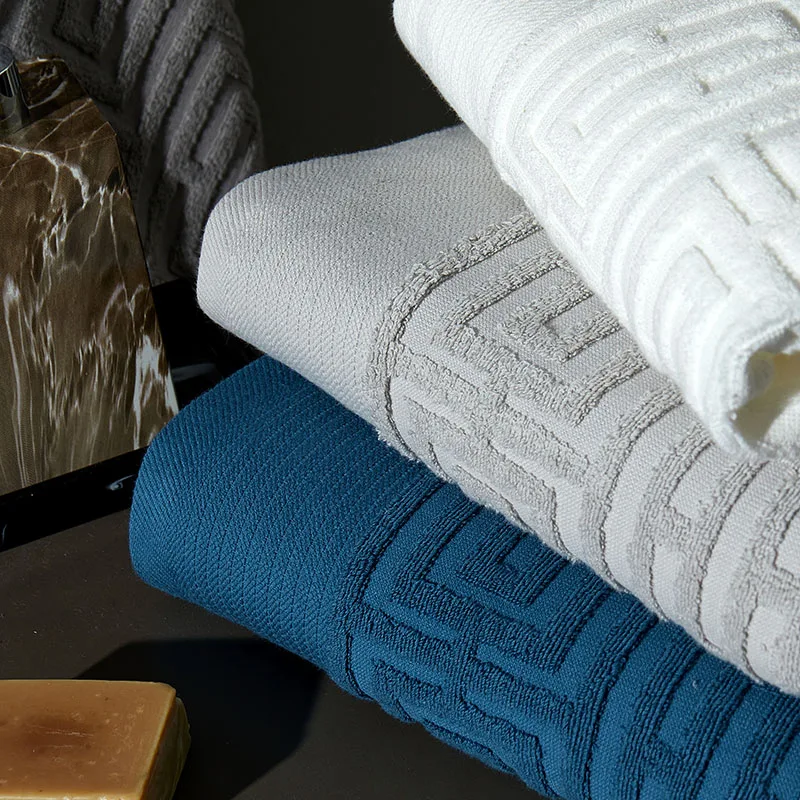 Высококачественное Хлопковое полотенце разных цветов оптом на заказ роскошное банное лучшее для ванной комнаты