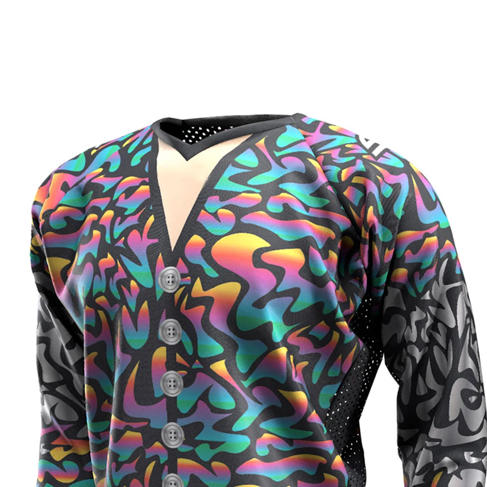 Adult Size Lightweight Quick-Dry Custom Paintball Jersey Sublimation Printed Highly Durable Men Paintball Jerseys