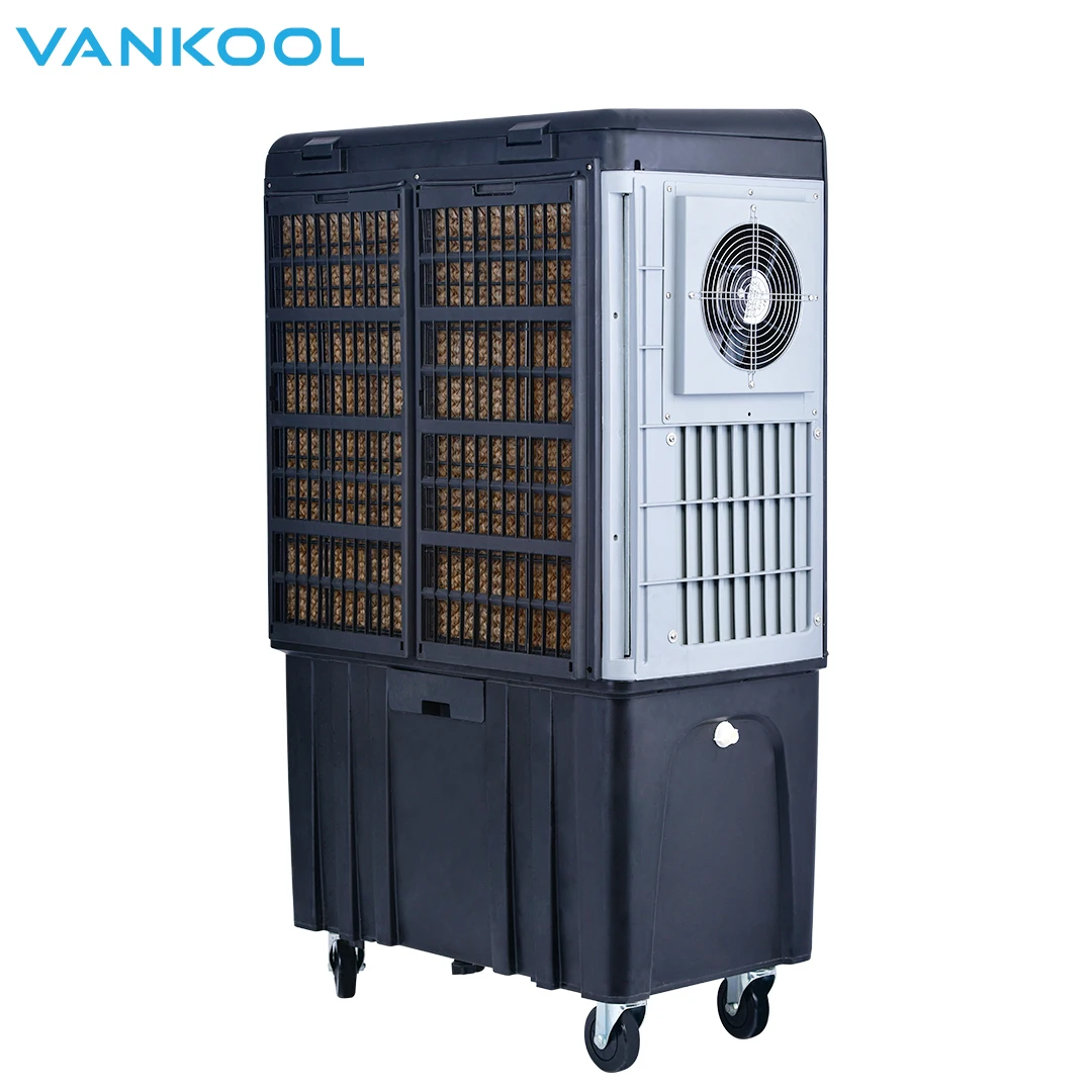 First world patented compressor evaporative water air conditioner air cooler electr air conditioner portable evaporative cooler