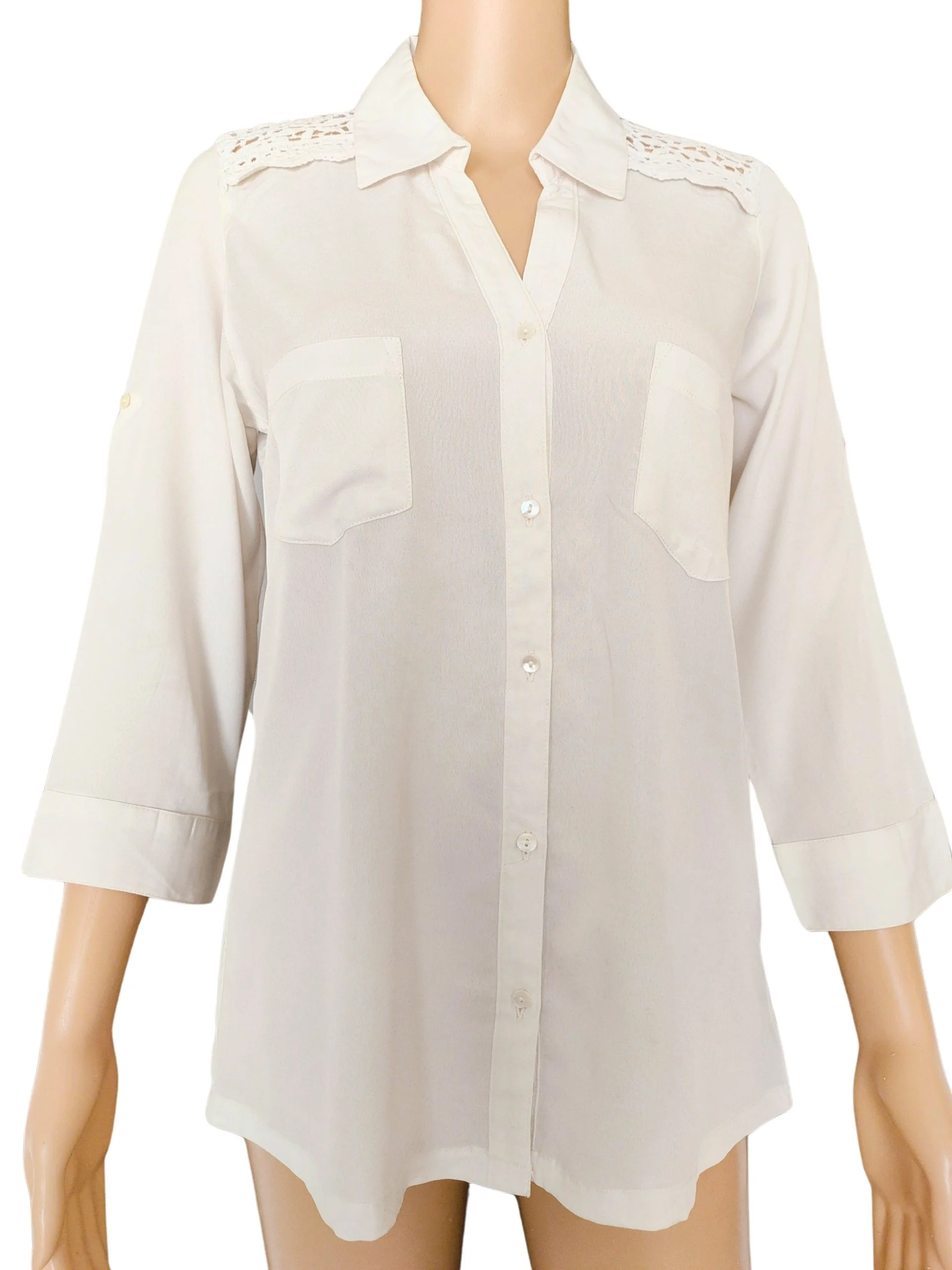 Elegant Fashion Clothes High Quality Long Formal Blouse Top For Women button fashion shirt women