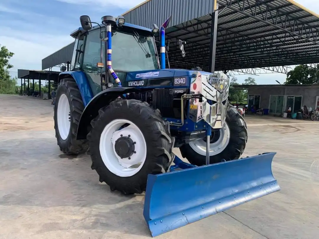 Fairly used  agricultural farm tractors new holland 3230 30hp 4x4wd with small mini compact equipment loader for sale