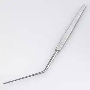 Agnew Politzer Myringotome 60 Angled Shaft, Overall Length 190mm ENT Hospital Supplies Medical Surgical OPD Instruments