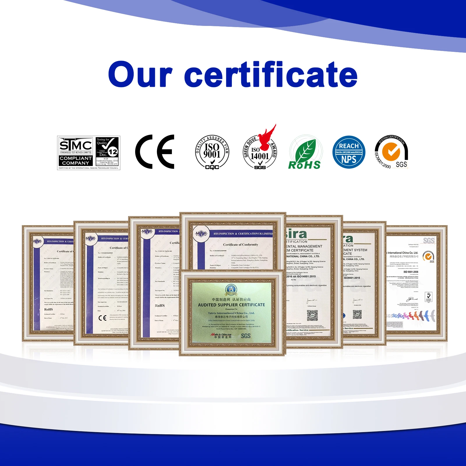 Tatrix 950XL 951XL HP950 HP951 950XLBK CN046AN Compatible Pigment Ink Cartridge for HP Officejet Pro  8620/8630 /8615/8625