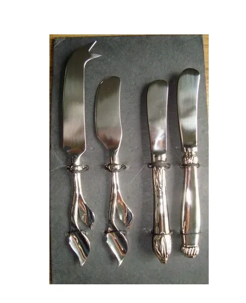 New Arrival And Latest Design Acrylic Handle Tabletop Decoration Butter Knife With New High Quality