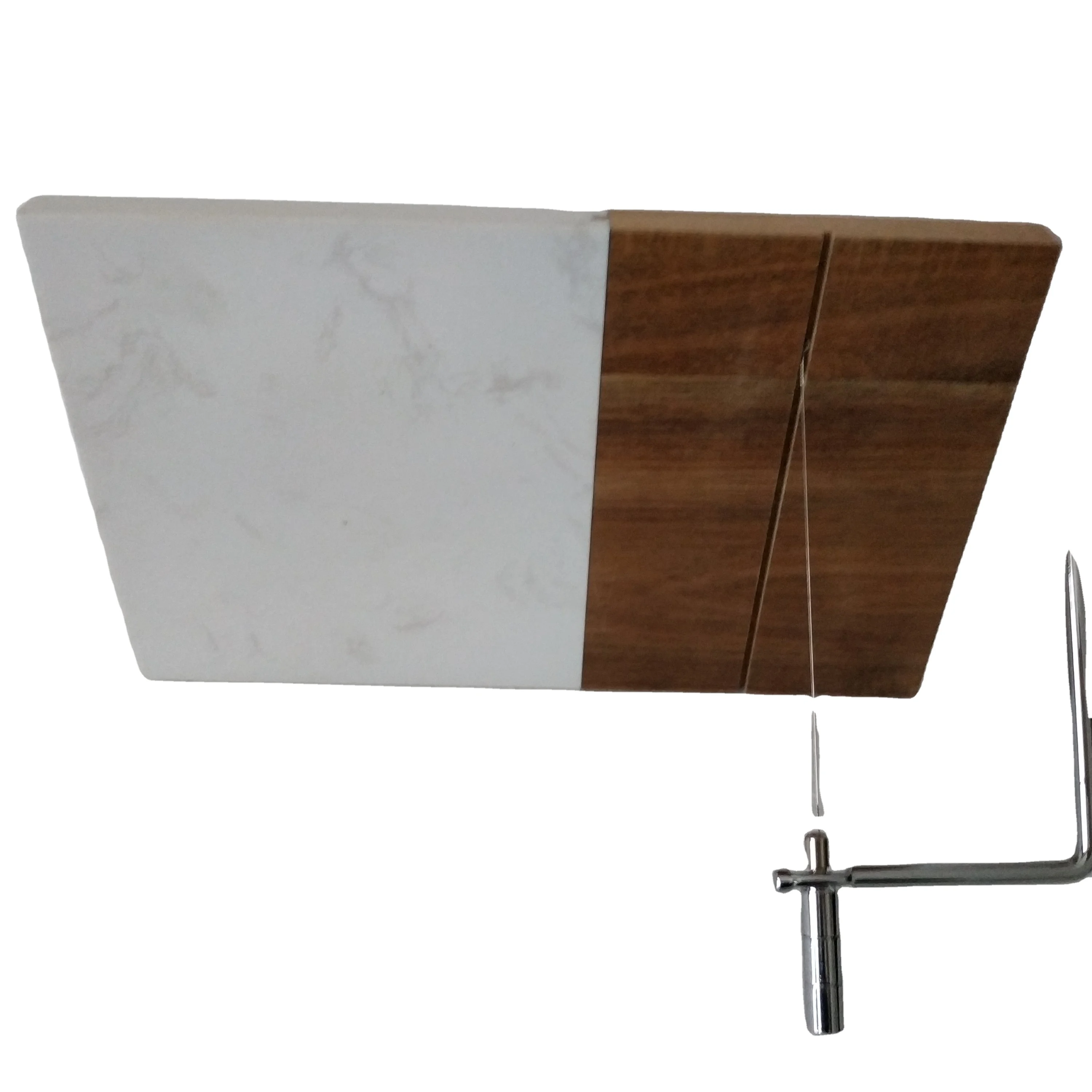 natural stone polished surface cheese slicer