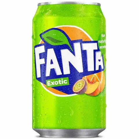 Оптовая продажа горячий продукт безалкогольный напиток фруктовая Сода Fanta 330 мл консервированный