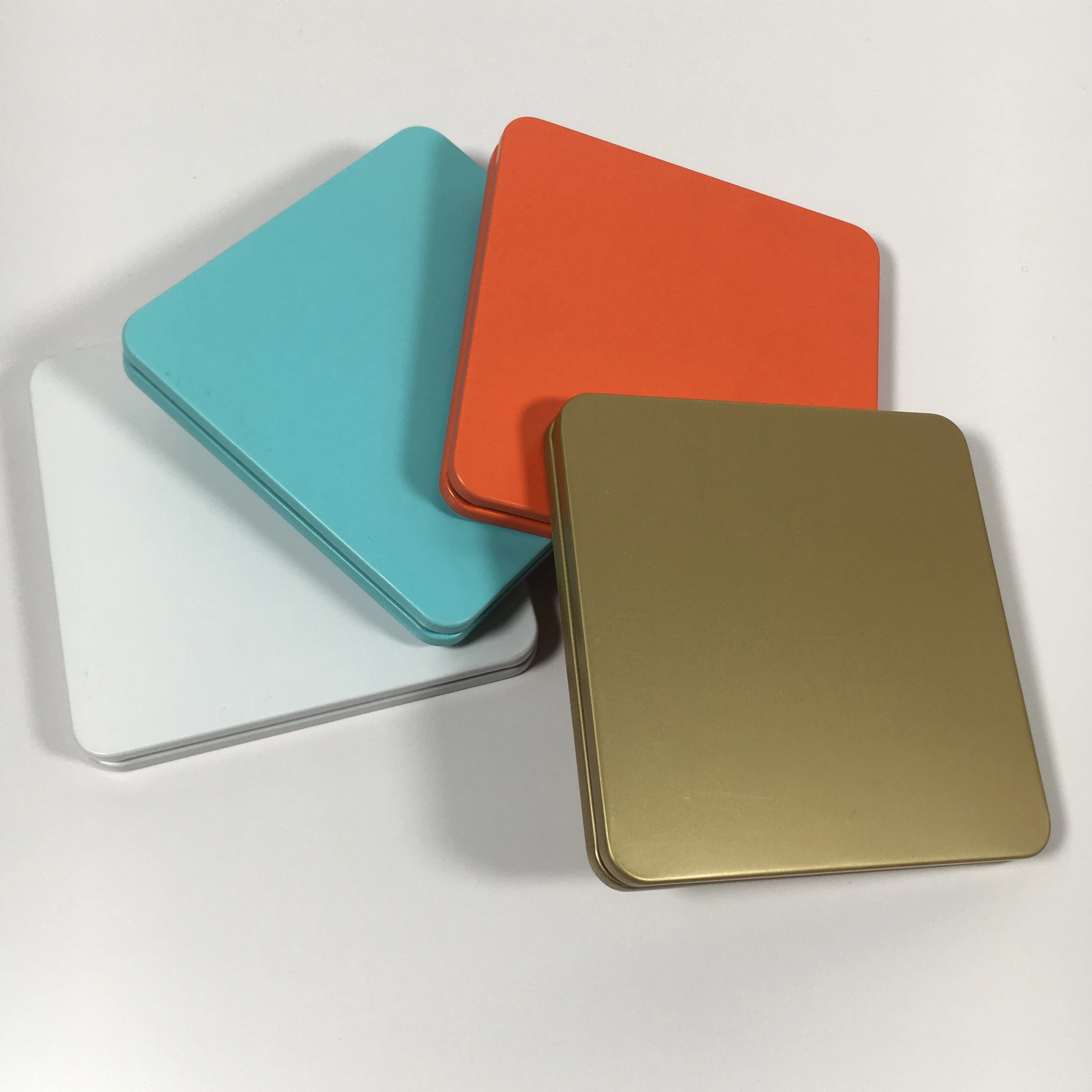 customize creative biscuit tea packaging iron box storage