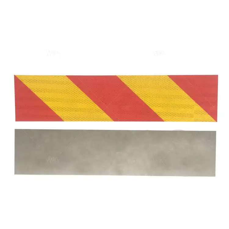 Highway Safety Yellow Red Color Glass Bead Honey Comb Trailer Truck Chevron Reflectors