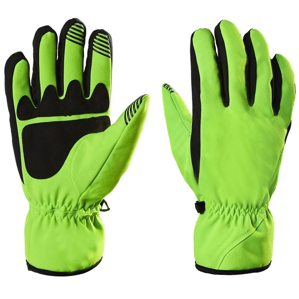 High Quality Outdoor Winter Waterproof Thinsulate Ski Gloves Wholesale Gloves Men Palm Black Custom Design