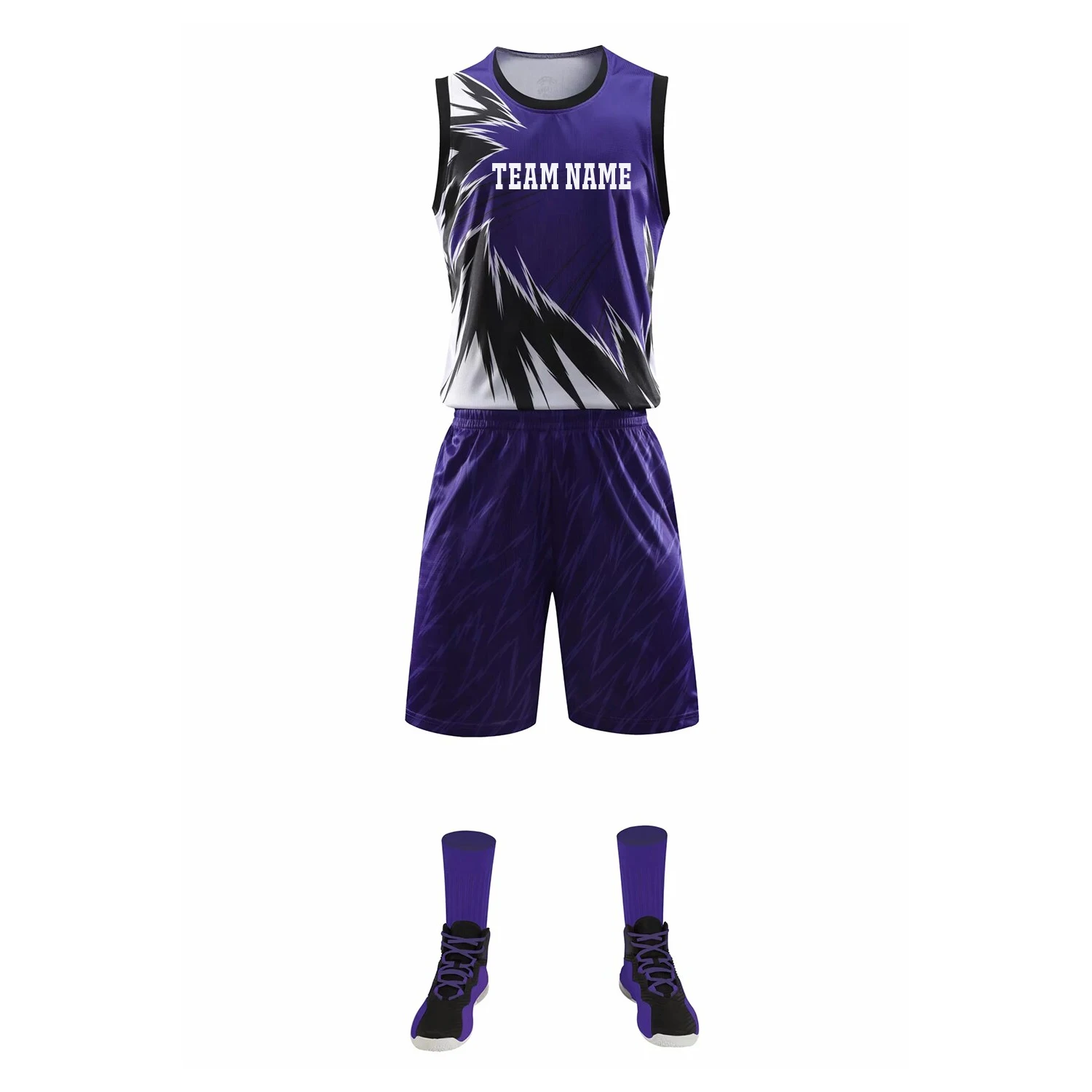 OEM Wholesale Custom Design Basketball Jersey Set High Quality Sublimation Sportswear Quick Dry Basketball Jersey Uniform