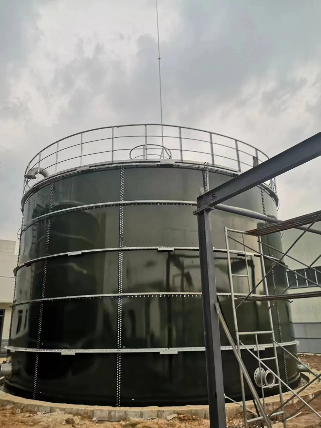 Glass-Fused-to-Steel Tank UASB Anaerobic Reactor for Waste Water Treatment