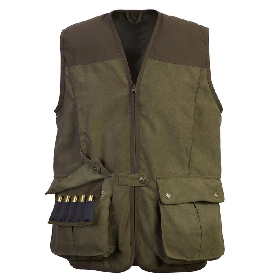 Hunting Waistcoat Vest Awesome Style Zipper Hunting Vest Outdoor Gamekeeper Hunting Gear Training Gilet
