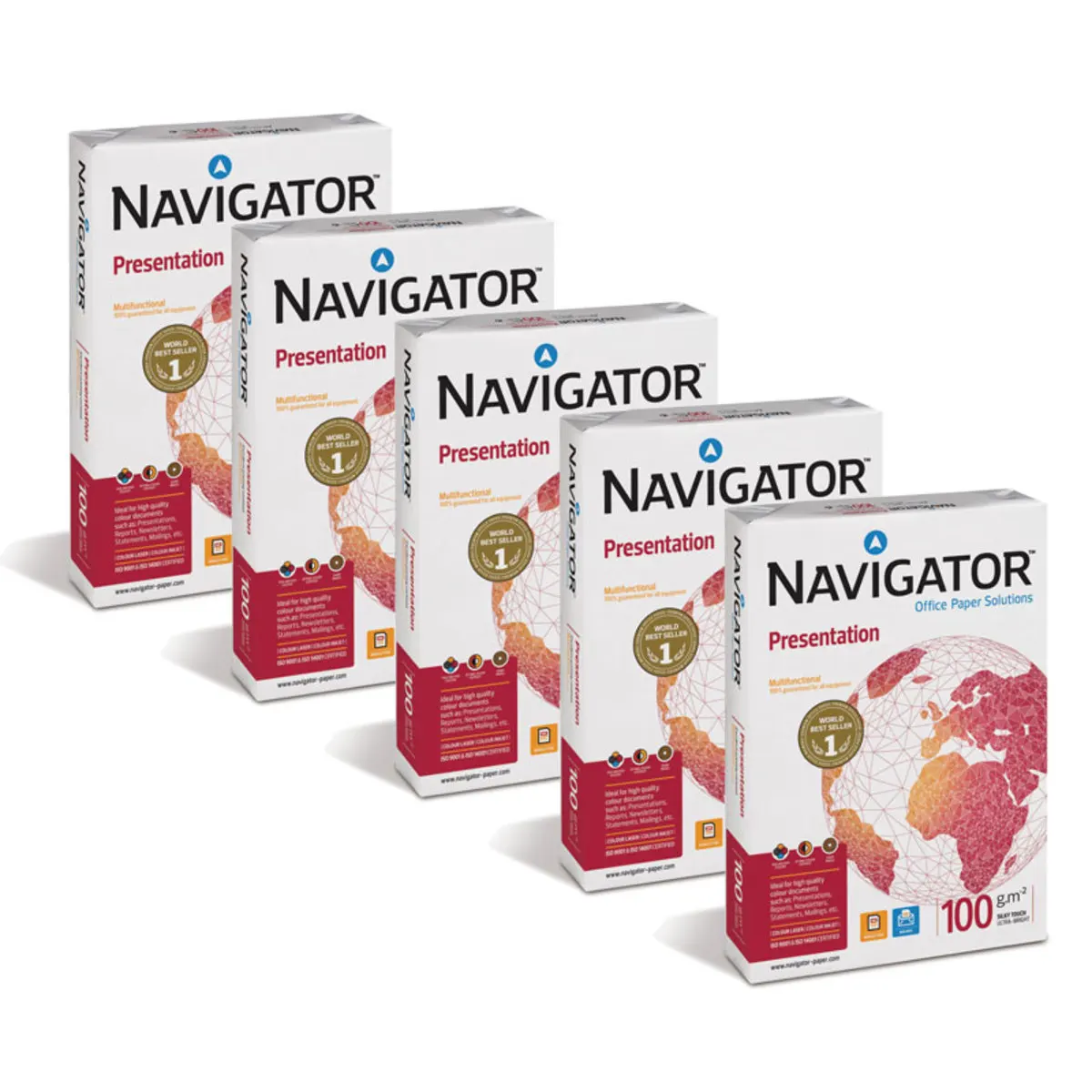 TOP Quality White A4 Navigator Copy Paper/80GSM / 75GSM / 70GSM Navigator A4 Copy Paper.