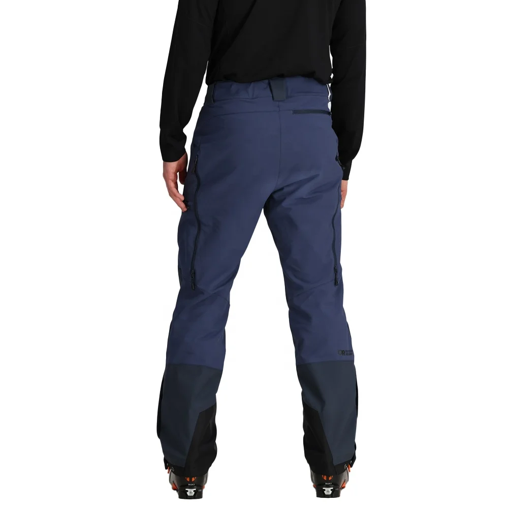 Workwear Unique Polyester Windproof Breathable Water Repellent Outdoor & Hiking Clothing Softshell Ski Pant Trouser