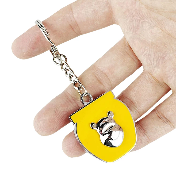 Hot Sale Mickey Mouse Keychain Kawaii Minnie Bag Pendant Ornament Toy Custom Metal Keychains