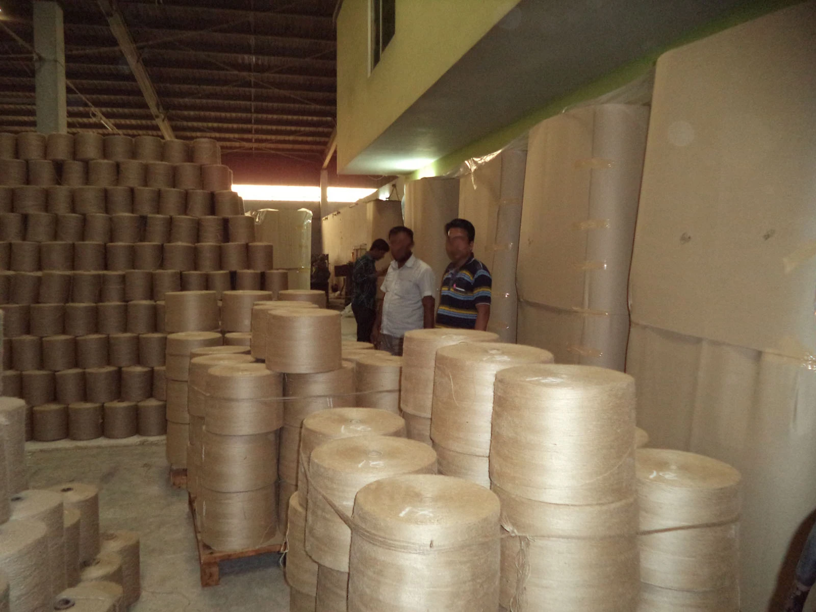 8lbs 1 ply CRM quality jute yarn 100% jute export trade associate made in Bangladesh eta