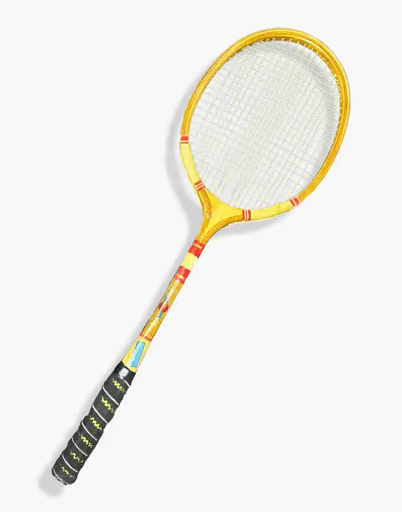 Wholesale high quality badminton racket wooden badminton racket perfect grip cross hot frame match training badminton