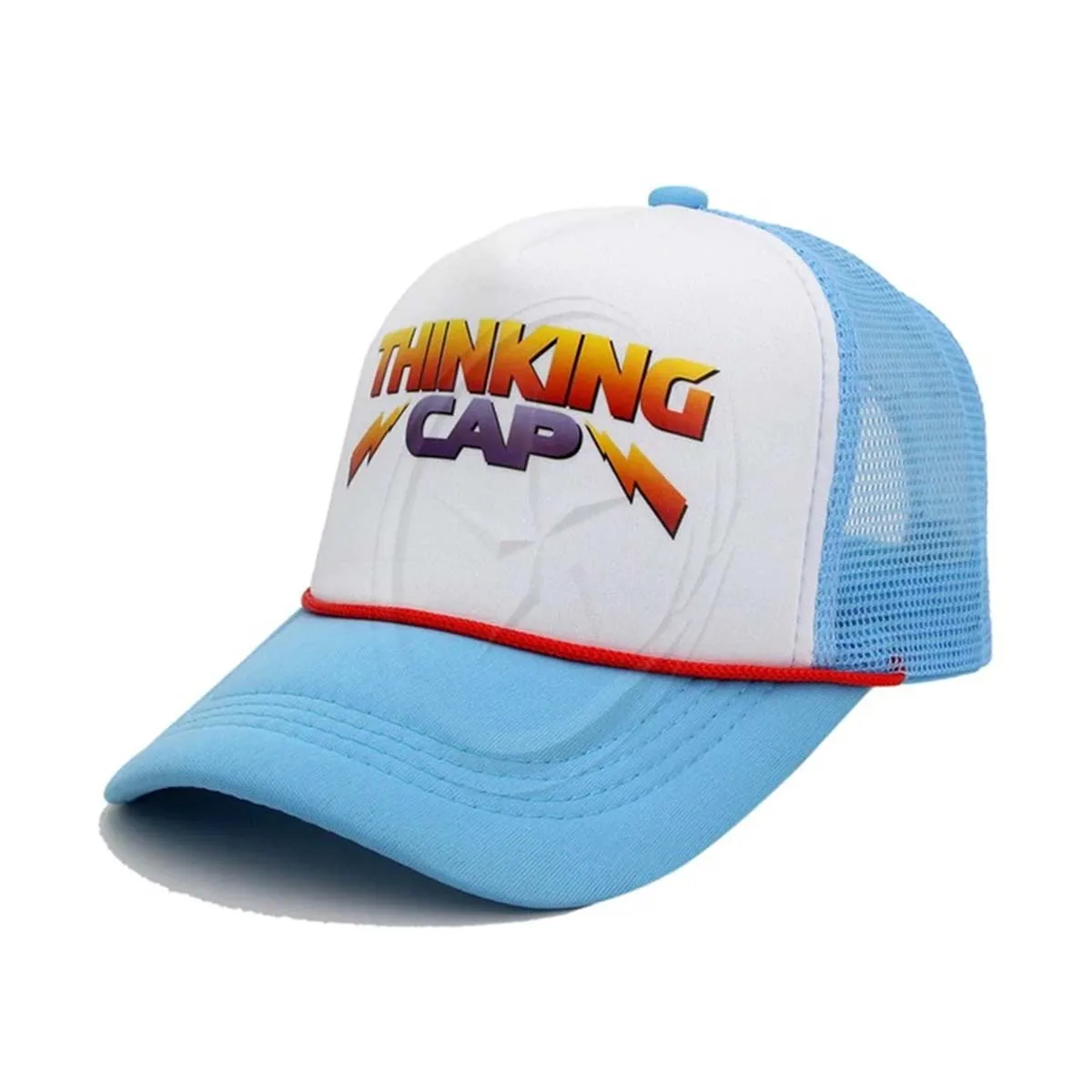 Adult Unisex Prop Accessories Hip Hop Caps Cosplay Hat Dustin Baseball Cap Retro Mesh Thinking Hats