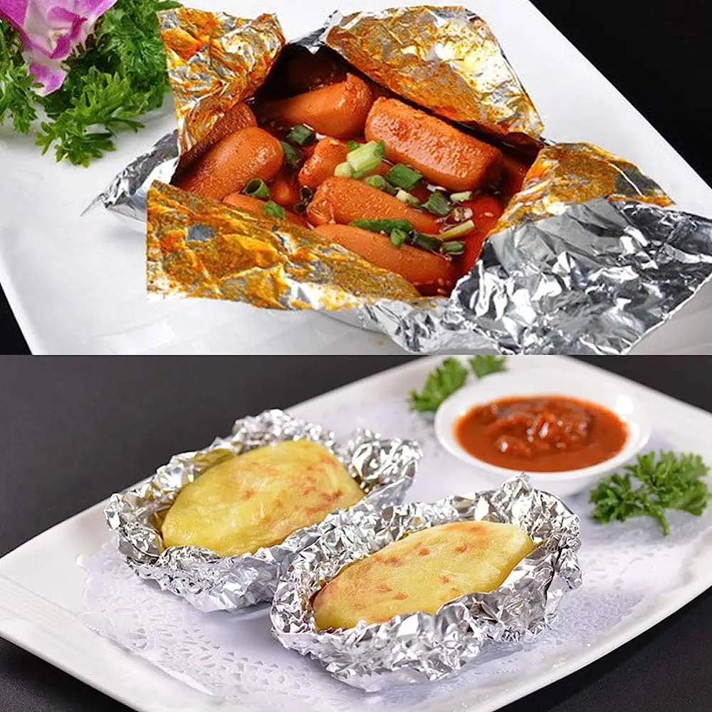 Low Price Household 8011 Aluminum Foil Roll Large Size 13 Micron Aluminum Foil Price For Per Piece