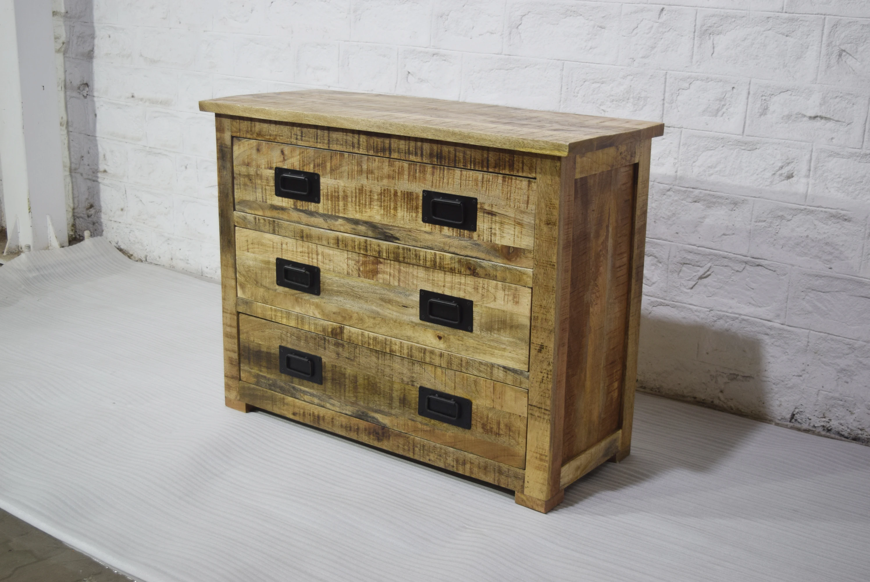Top Selling Good Quality Solid Mango Wood Multi Drawers Storage Cabinet for Home Living Room Hotel Restaurant Office School
