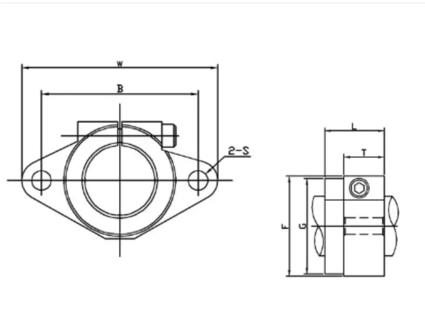 Stock SHF8 SHF10 SHF12 SHF16 SHF20 SHF25 SHF30 SHF35 Linear Motion Rail Clamping Rod Rail Guide Support For 20mm Dia Shaft