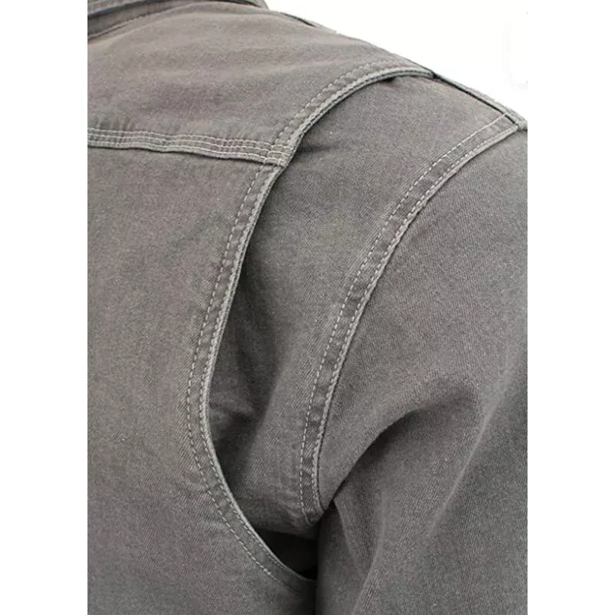 Best Quality Long Sleeve Cotton Denim Jeans flannel Shirts Casual Men Shirt for men Top selling Products With Customized Logo