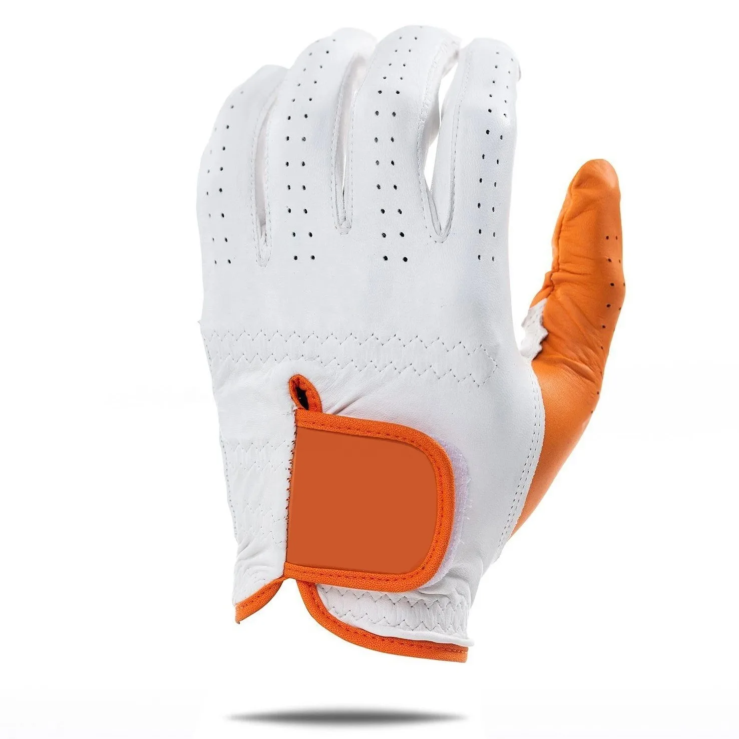 Unique Design Golf Gloves Women Sheepskin Breathable Palm Ladies Men Genuine Leather Sport Anti-Slip Training Gloves