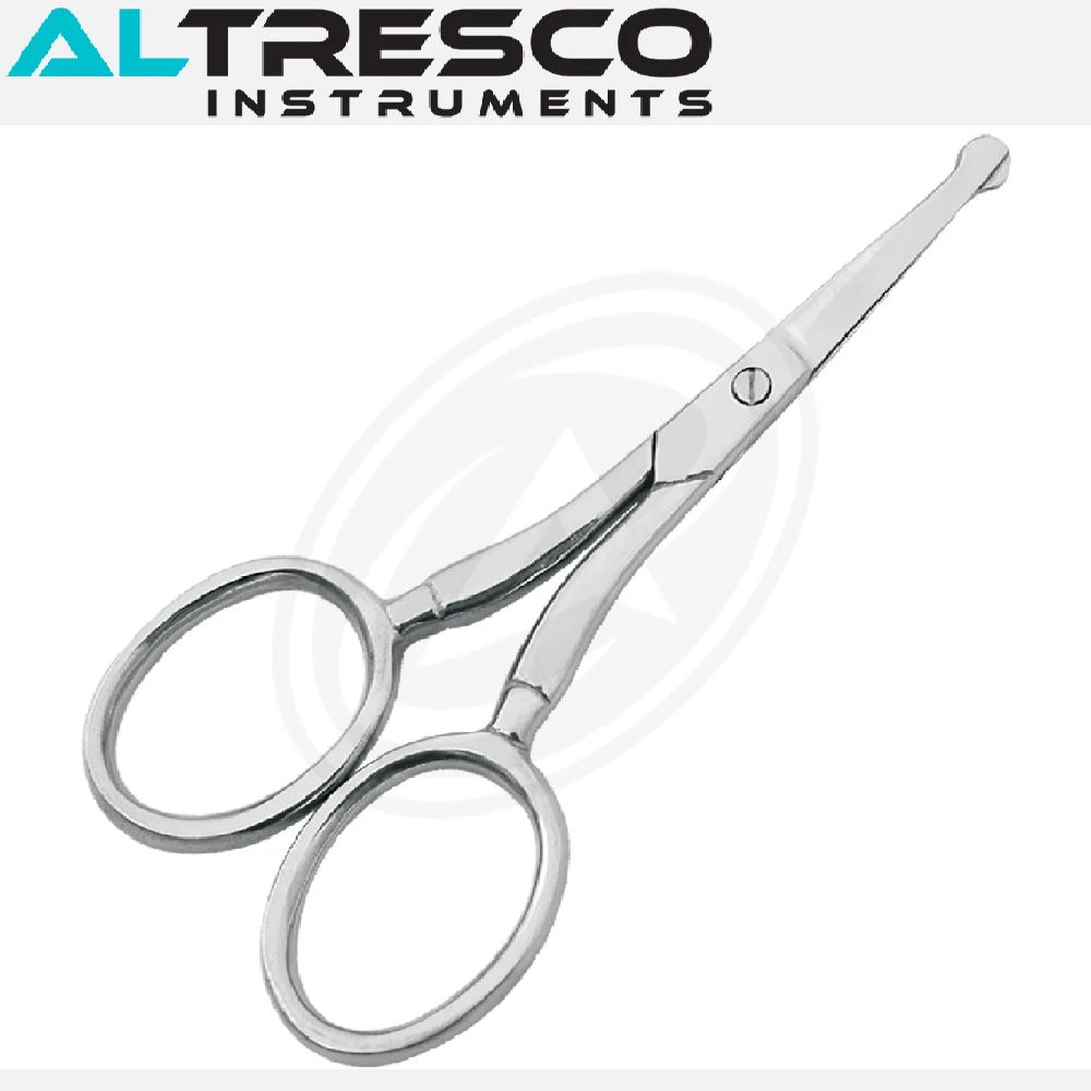 Nose/Ear Cuticle Scissors Stainless Steel Available In Straight and Curved