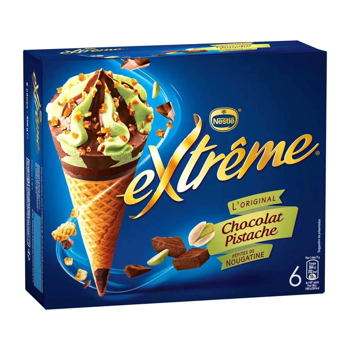 vanilla flavor Extreme dairy ice cream
