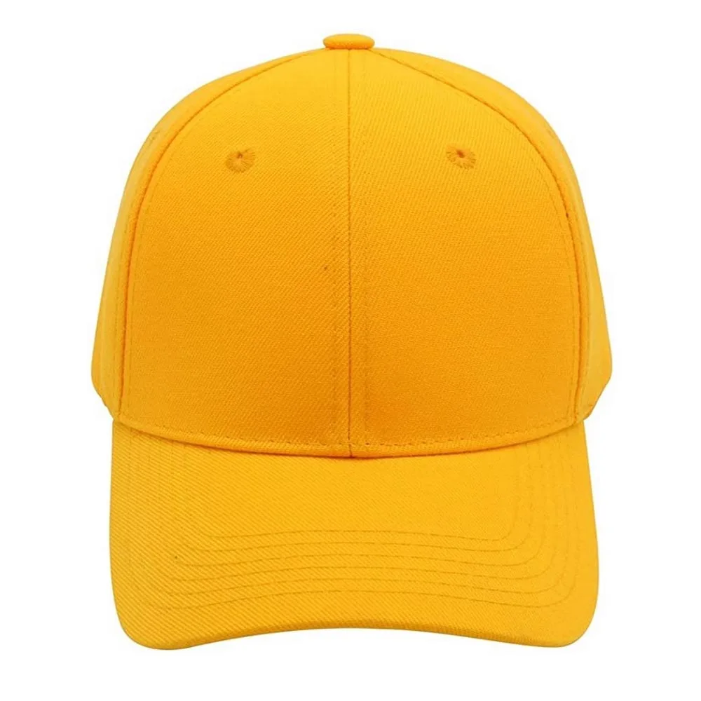 Men Women Plain Cotton Washed Twill Low Price Baseball-Cap Hat
