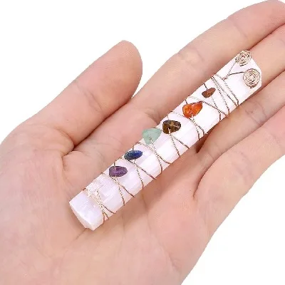 Selenite Stone 3-4 Inch  Reiki Charging plate High Quality Selenite Polished plates for Reiki