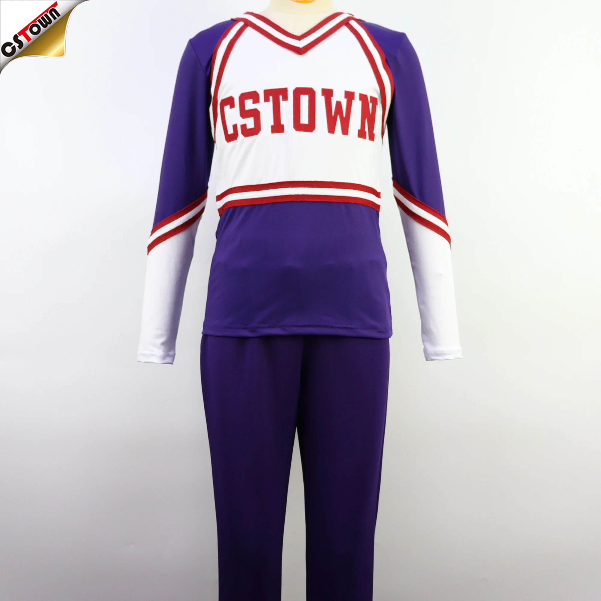 Low Minimum Order Quantity Cheerleader Costume For men Sideline Cheerleading Uniform