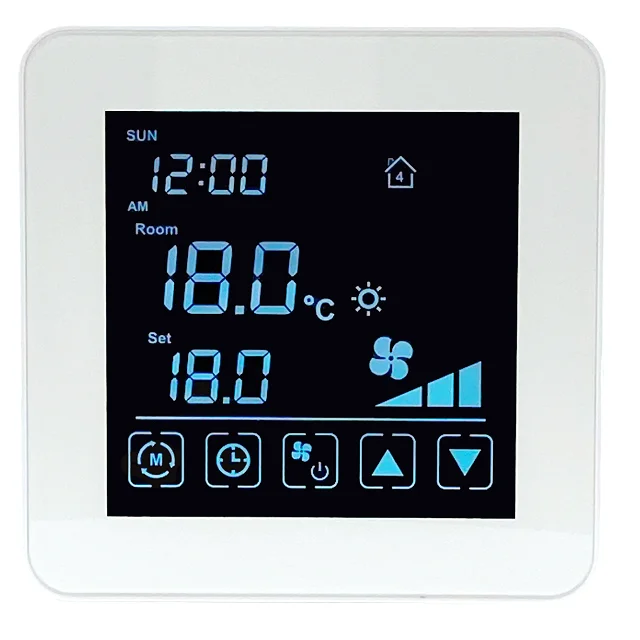 Термостат для теплого пола Smart WiFi Zigbee, термостат HVAC, светящаяся система отопления пола, 120 В, детали, воздушный тепловой насос