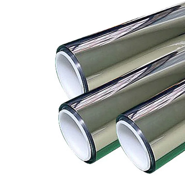 Gold Color IR Film Solar Reflective Window Mirrored Transparent Attatable Film Manufacturer in Korea