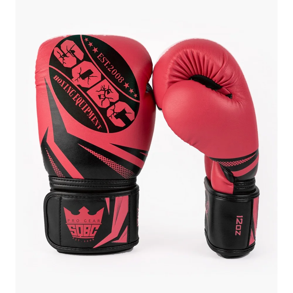 Перчатки боксерские из искусственной кожи для мужчин женщин детей MMA кикбоксинг тренажерный зал тренировки