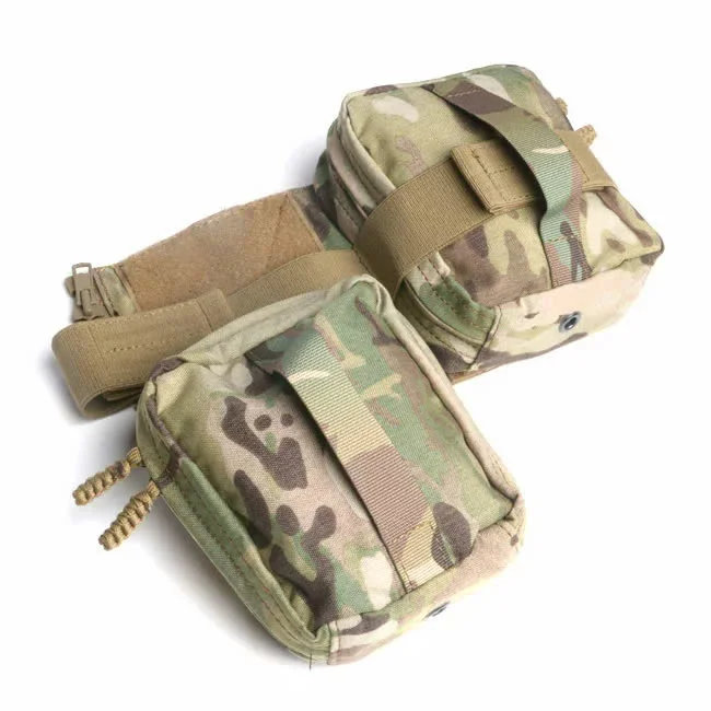 Durable Polyester Molle Radio Pouch Walkie Talkie Holster Holder Bag Tactical Vest Accessories Made Personal Defense Equipment