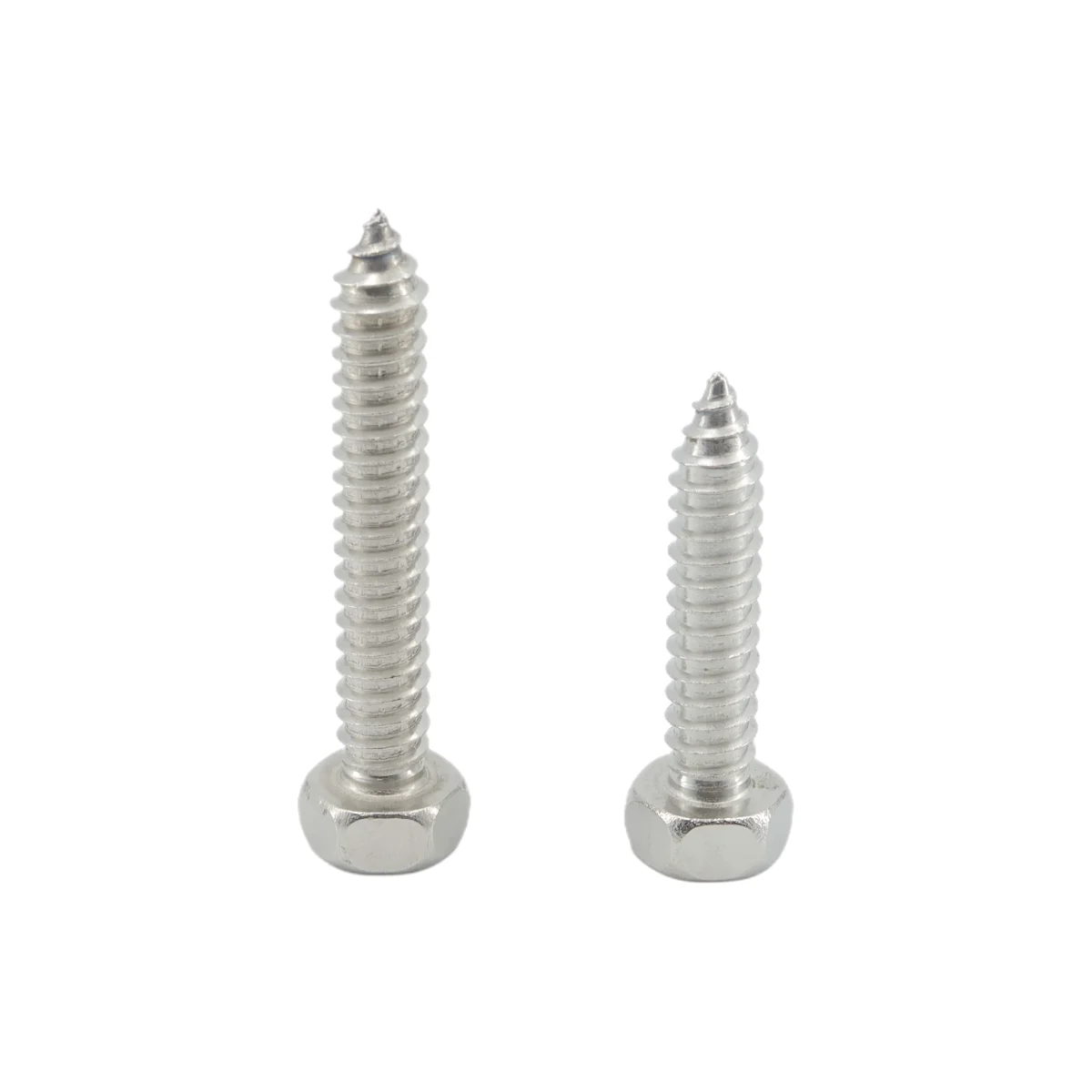 Factory Direct Sales Sell Well Corrosion Resistant DIN7976 SELF-TAPPING SCREW HEX HEAD 210 304 316 410 420 ST2.2 ST6.3