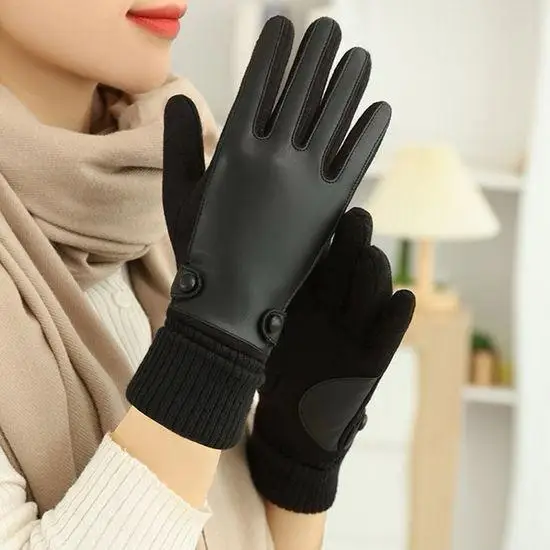 Gloves Fashion Motorcycle Gloves for Acrylic Driving Winter Gloves of Heated Cycling Hand Gloves
