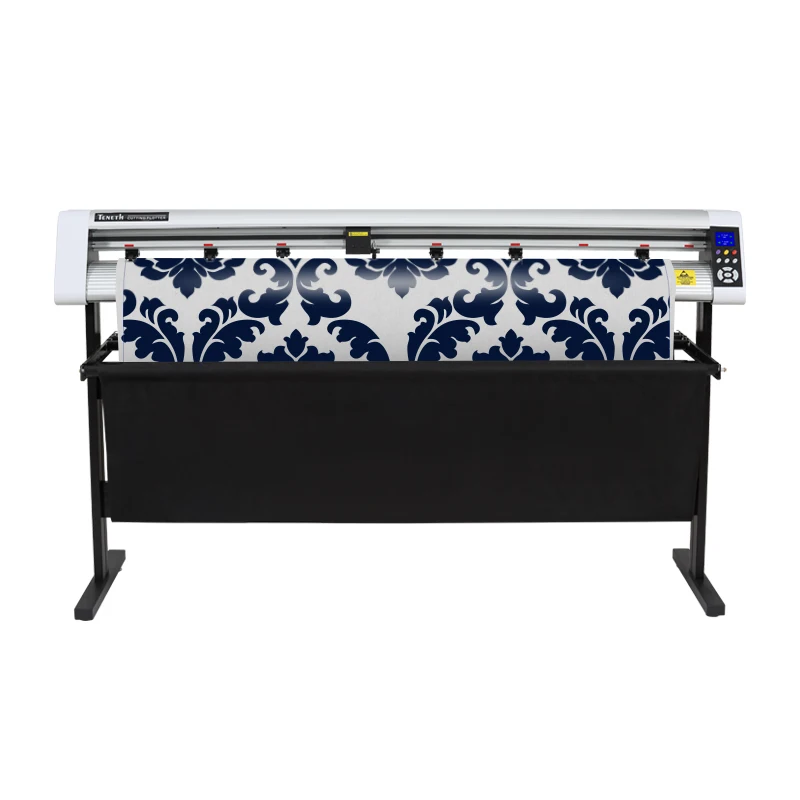 59 Inch TENETH Faster quiet cutter printers plotter machine with Servo motor