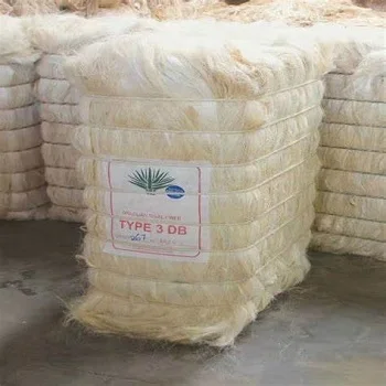 Natural Fiber Rope 3-Strands Twisted Eco-Friendly Sisal Packing Rope Flame Retardant Woven Concrete Spinning Use Raw Pattern