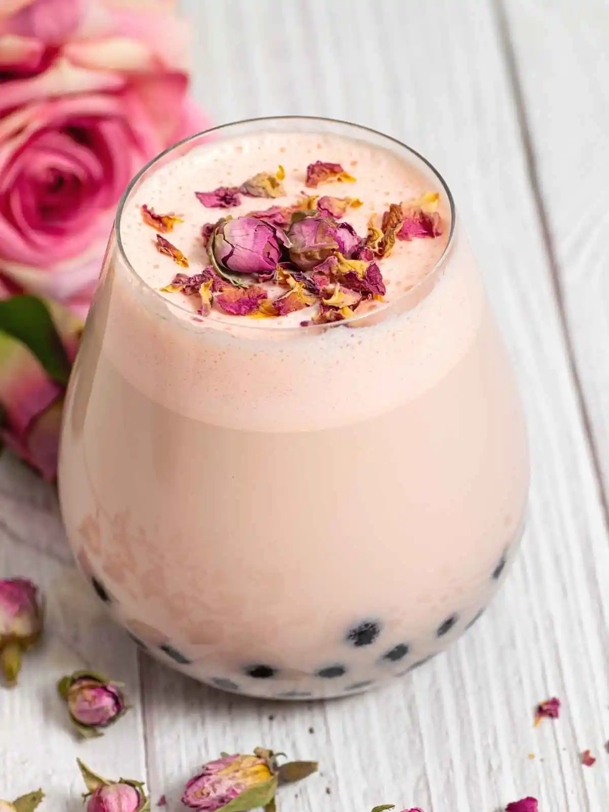 Halal Certified Best Selling Frappe Powder Rose Sakura Smoothies Milkshake Powder 1kg for Horeca Business