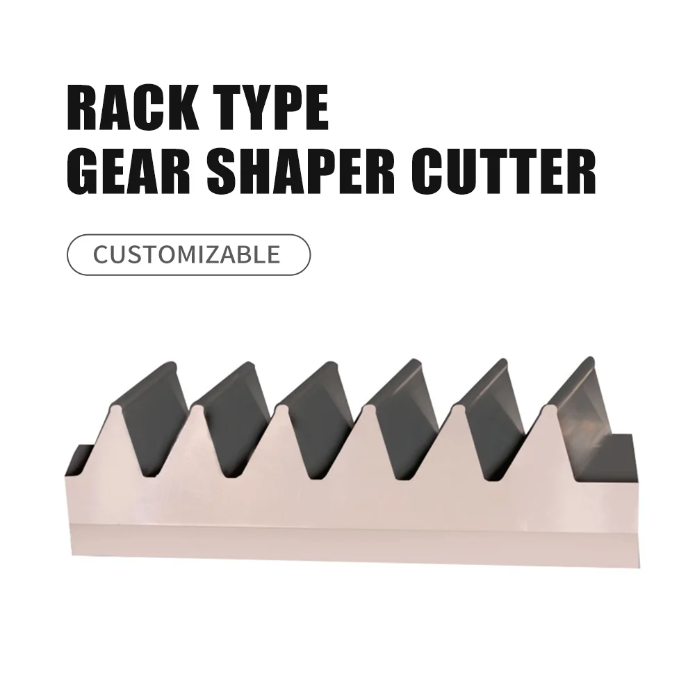 Rack Type Shaper Cutters Manufacturers hss module gear milling cutter With TiN TiAlN Coatings for Processing gear