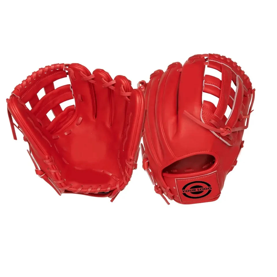 Cowhide Leather Baseball softball Gloves Custom baseball fielding gloves  Quality Manufacturer Kip Leather Baseball Glove