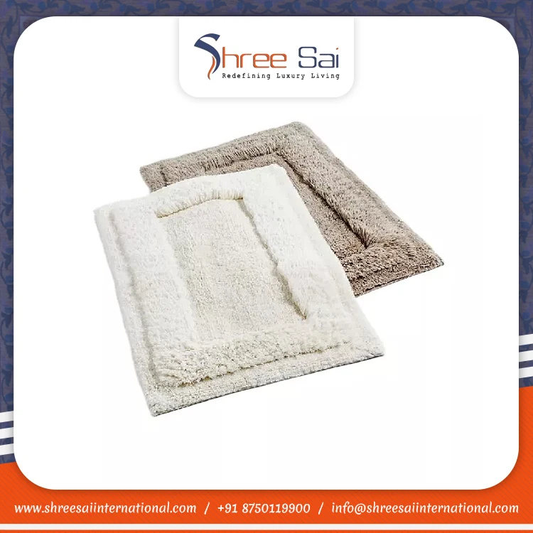Handmade Custom Microfiber Bath Mats Exclusive Range Soft Absorbent Waterproof Features Easy Clean Available Oval TPR Door