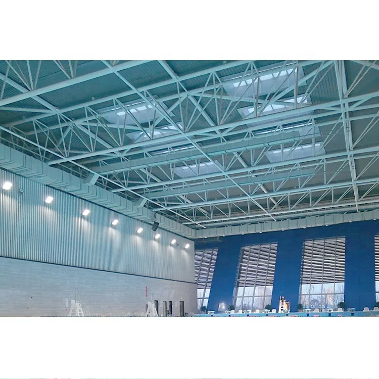 SAFS Cheap Price Steel Structure Engineered Steel Solutions for Expansive Swimming Pool Roof