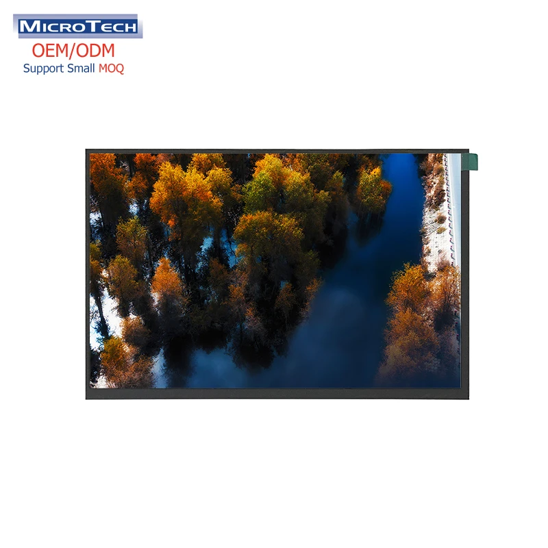 10.1inch LCD screen 1280*800 LVDS interface TFT LCD module 600 brightness Can be equipped with LCD touch screen