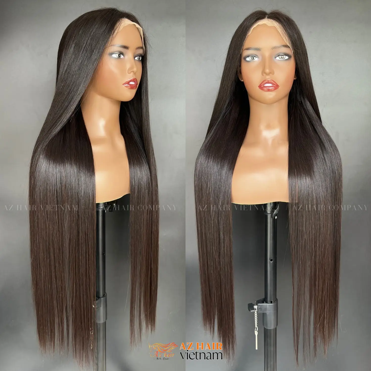 Order Now Hair Extensions With Closure Vietnamese Super Double Drawn Raw Bone Straight Natural Color Black Business