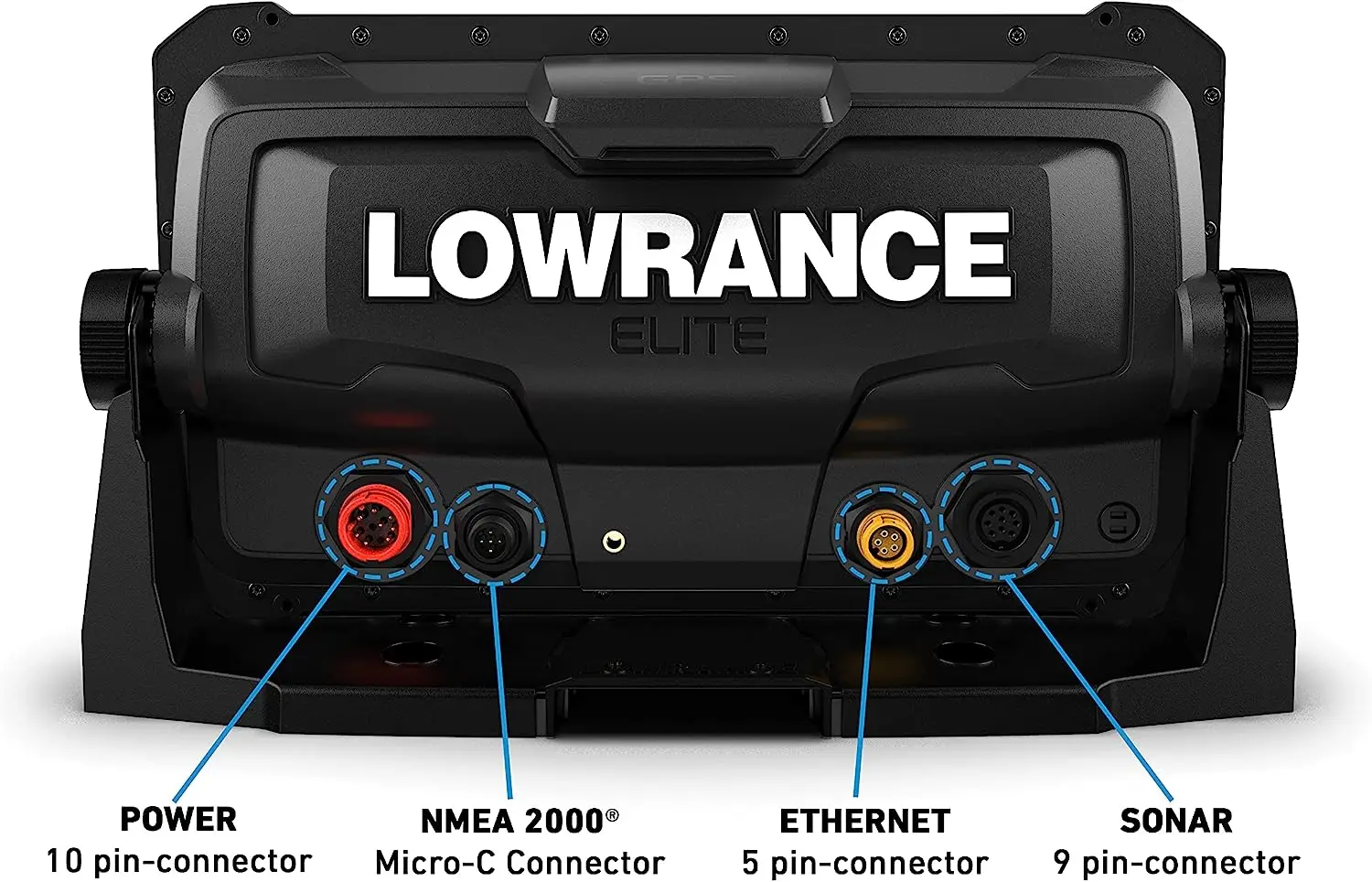 Lowrance FS 9 Fish Finder featuring 3-in-1 Active Imaging Transducer and pre-loaded C-MAP Contour+ Charts