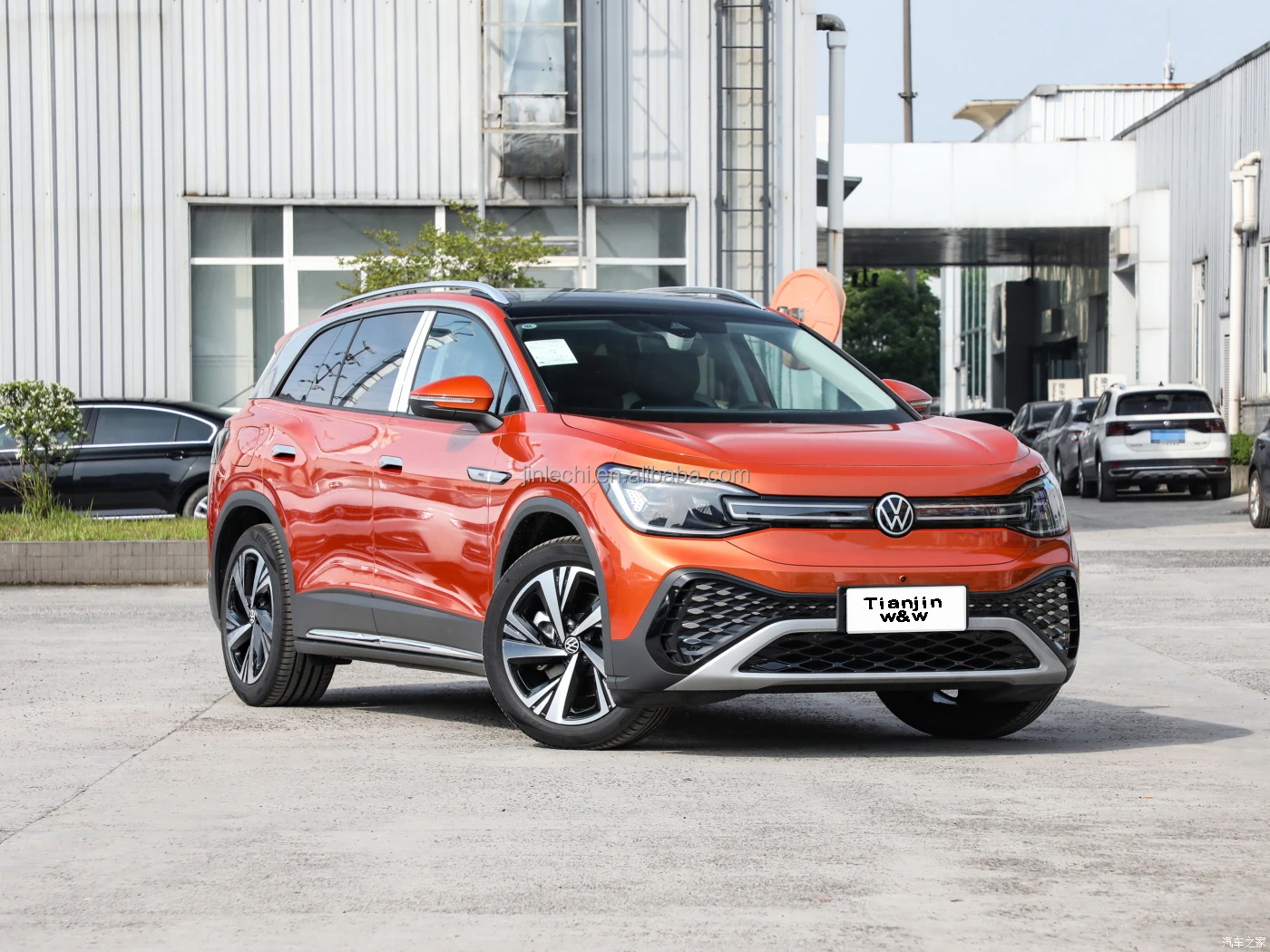 ID.6 Crozz Lite Pro four wheel drive electric car right hand drive with lithium battery manufacturer in china