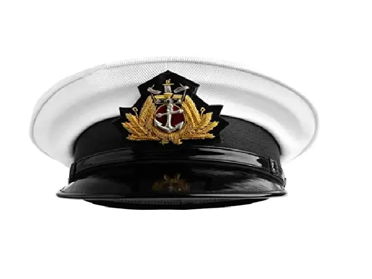 OEM wholesale custom made top quality Officer Cap Custom Made Officer Uniform Wear Cap with customized color logo and size